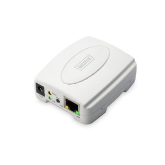 Digitus Server di stampa Fast Ethernet, USB 2.0
