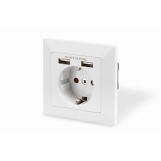 Digitus Presa con 2 porte USB