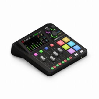 Røde RØDECaster Duo compact audio production studio, black