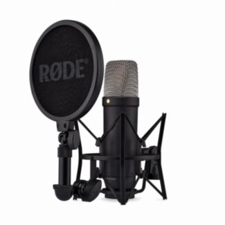 Røde NT1 5ª generazione microfono a condensatore da studio con XLR e USB, nero