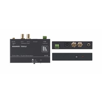 Kramer 810 – Composite and S-Video color bar and audio tone generator