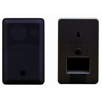 Kramer GALIL-4-O(PAIR)/BLACK – Pair of 4" 2-way on-wall speakers, 8 Ω or 70/100 V, black