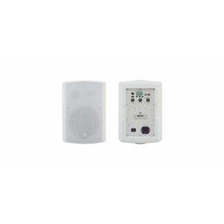 Kramer TAVOR-6-O(PAIR)/WHITE – Pair of 6.5" 2-way powered on-wall speakers, white