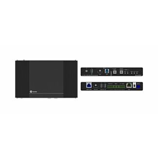Kramer EXT3-21-XR-TR – 4K60 HDBaseT 3.0 extender with 2x1 switcher, USB, Ethernet and PoE
