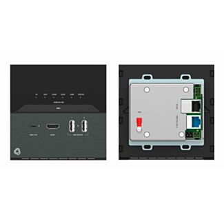 Kramer EXT3-C-WP-XR-T/EU(B) – Trasmettitore HDBaseT 3.0 USB-C 4K60 a placca, EU nero