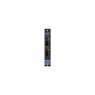 Kramer UHDA-OUT2-F16/STANDALONE – 2-output 4K HDMI with analog audio card for VS-1616 matrices