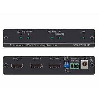 Kramer VS-211H2 – 2x1 automatic HDMI 2.0 switcher, 4K HDR