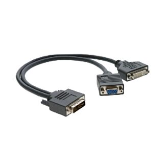 Kramer ADC-DM/DF+GF – DVI-I to DVI-D adapter cable, 0.3 m