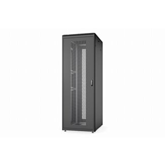 Digitus Armadio di rete 47U, Unique, 2244x800x1000 mm porte perforate, nero
