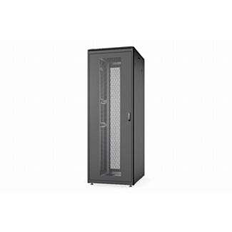 Digitus Armadio di rete 47U, Unique, 2244x800x1000 mm porta anteriore singola perforata, nero