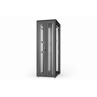 Digitus Armadio di rete 47U, Unique, 2244x800x1000 mm doppie porte perforate, nero, DN-31139-B