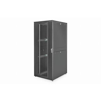 Digitus Rack server 42U, Unique, 2050x800x1000 mm porte in acciaio perforate, colore nero (RAL 9005)