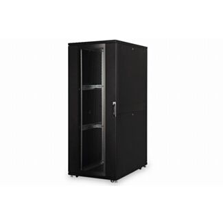 Digitus Rack server 42U, Unique, 2050x800x1200 mm porte in acciaio perforate, colore nero (RAL 9005)