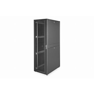 Digitus Rack server 42U, Unique, 2050x600x1000 mm porte in acciaio perforate, colore nero (RAL 9005)