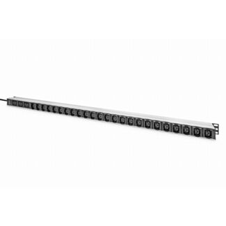 Digitus Basic IT PDU, 1-phase 16 A, 24 x C13, 3 x C19, 3 m supply cable, IEC 60309 16 A plug