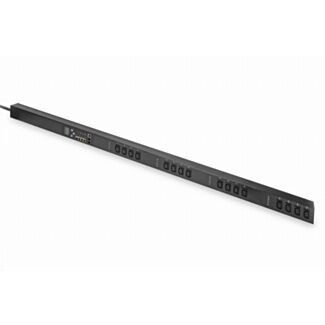 Digitus Smart PDU, monitoraggio uscita, 16A, monofase, 16 x C13