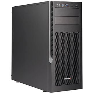 Supermicro SYS-530AD-I barebone per PC/stazione di lavoro Midi-Tower Nero, Grigio Intel Z590 LGA 1200 (Socket H5)