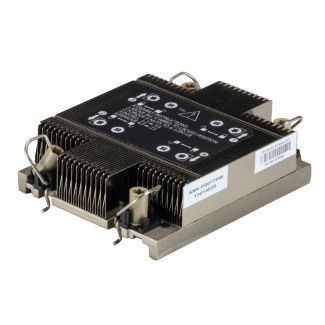 Supermicro SNK-P0077PW sistema di raffreddamento per computer Processore Dissipatore di calore/Radiatore Nero, Acciaio inox