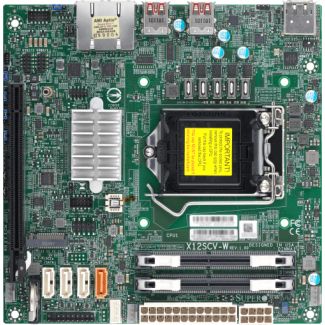 Supermicro MBD-X12SCV-W-B scheda madre Intel W480 Express LGA 1200 (Socket H5) mini ITX