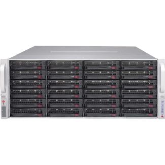 Supermicro CSE-847E1C-R1K23JBOD disk array Rack (4U) Black