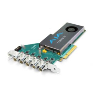 AJA Corvid 44 BNC scheda PCIe a 4 canali con dissipatore passivo
