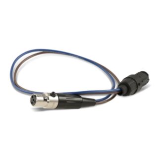 AJA DRM2-PLUS-CX Male-Mini-Con-X-to-Female-Mini-XLR Adapter Cable 12"