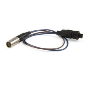 AJA DRM2-PLUS-XC Male-Mini-XLR-to-Female-Mini-Con-X Adapter Cable, 12"