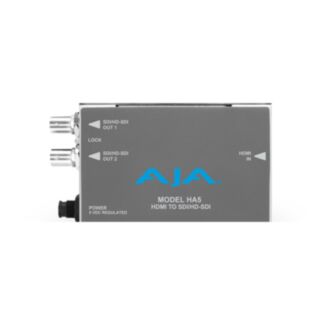 AJA HA5-12G-T-ST convertitore da HDMI 2.0 a 12G-SDI con trasmettitore fibra ST