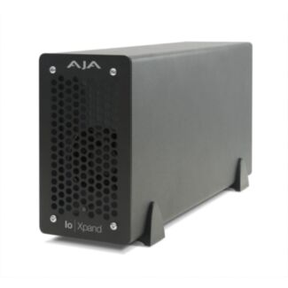 AJA Io Xpand dock di espansione Thunderbolt 5 con scheda I/O KONA 4