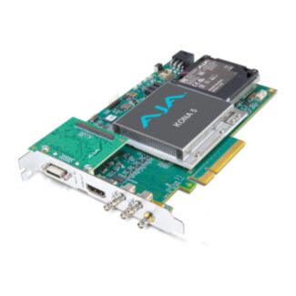 AJA KONA-5-R0-S01 12G-SDI I/O, 10-bit PCIe Card, HDMI 2.0 Output w/ HFR Support (PCIe power)