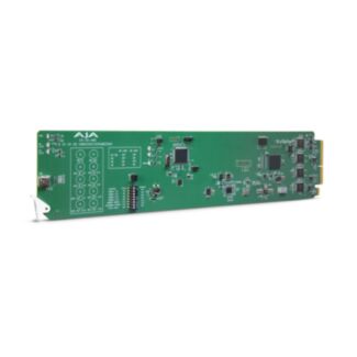 Aja Video Systems OG-3G-AMD 3G-SDI 8-Channel 24-bit AES Embedder/Disembedder, DashBoard Support