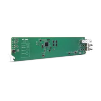 Aja Video Systems OG-FIDO-2R-MM 2-Channel Multi-Mode LC Fiber to 3G-SDI Receiver, DashBoard Support