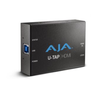 Aja Video Systems U-TAP-HDMI-R0 U-TAP HDMI - HD/SD USB 3.0 capture device for Mac/Windows/Linux with HDMI input. Bus powered, no driver software necessary.