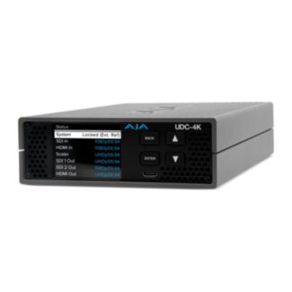AJA UDC-4K 12G-SDI and HDMI 2.0 Up, Down, Cross-Conversion with Frame Sync