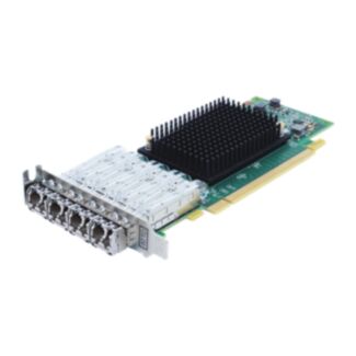 ATTO CTFC-644E-000 Quad Port 64Gb Gen 7 FC to x16 PCIe 4.0 Host Bust Adapter, Low Profile, LC SFP+ module(s) included