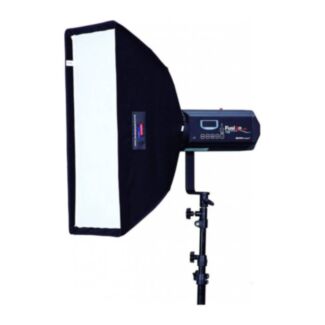 Aurora Softbox Strip arretrato 30x60 cm argento