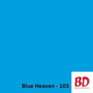 BD Background paper backdrop 2.72 x 11 m Blue Heaven 103