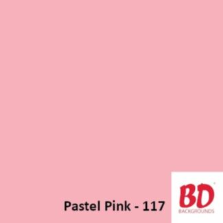 BD Background paper backdrop 1.36 x 11 m Pastel Pink 117