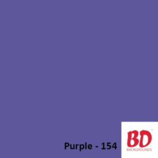BD Background paper backdrop 2.72 x 11 m Purple 154