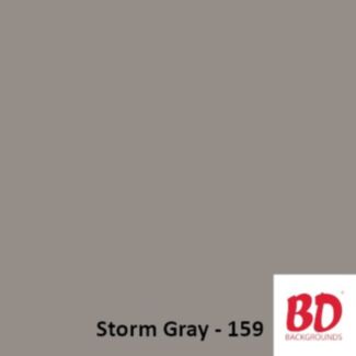 BD Background paper backdrop 3.56 x 32 m Storm Gray 159