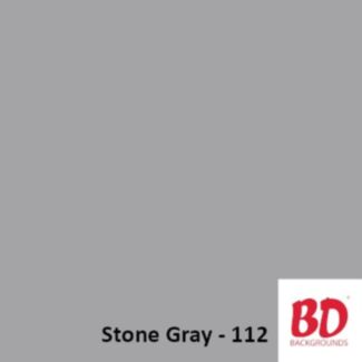 BD Background paper backdrop 1.36 x 11 m Stone Gray 170