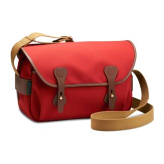 Billingham Borsa S4 Tela Burgundy/Bordi Cuoio cioccolato
