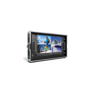 Lilliput BM150-4KS – monitor HDMI/3G‑SDI da 15,6 pollici in flight‑case e montabile a rack con pannello 4K, visualizzaz…
