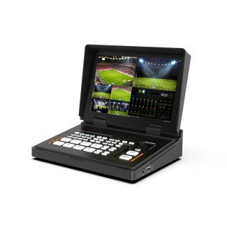 AV Matrix H4-PLUS – switcher video portatile 4 canali HDMI con monitor video, registrazione, acquisizione USB e LAN