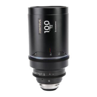 Laowa Proteus 2X 100mm T2 flare argento, scala metrica, anamorfico PL/EF
