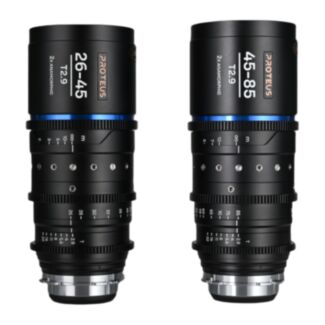 Laowa Kit obiettivo Proteus Zoom 2X Blue Feet Anamorphic 2-Lenti 26-45mm+ 45-85mm per Arri PL/Canon EF- Cine Scala