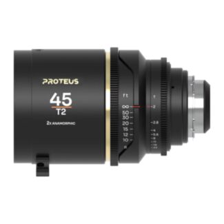 Laowa Proteus 2X 45mm T2 flare ambra, scala metrica, anamorfico PL/EF