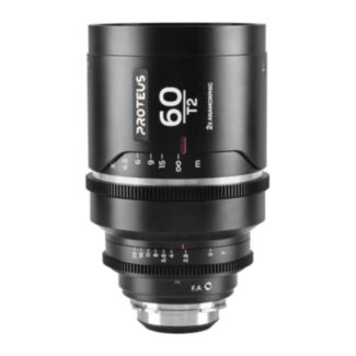 Laowa Proteus 2X 60mm T2 silver flare, metric scale, anamorphic PL/EF