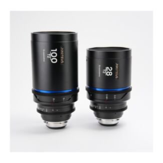 Laowa Kit obiettivo Proteus 2X Blue Metri Anamorphic 2-Lenti 28mm+ 100mm per Arri PL/Canon EF Scala Cine