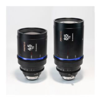 Laowa Kit obiettivo Proteus 2X 45mm+85mm Blu Cine Metri Anamorphic 2-Lenti per Arri PL/Canon EF Scala